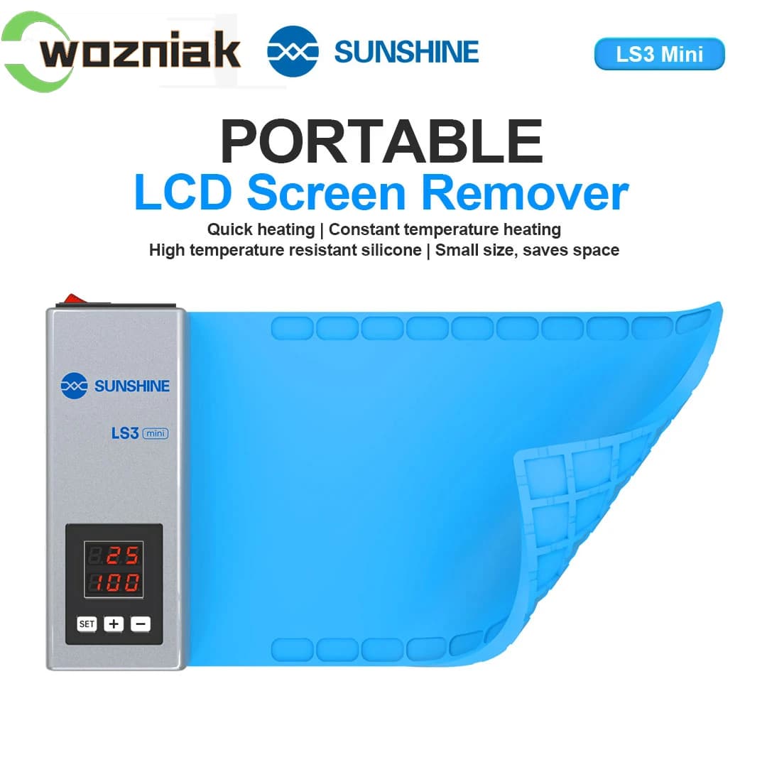 משטח חימום גמיש SUNSHINE LS3 Mini עם בקרת טמפרטורה