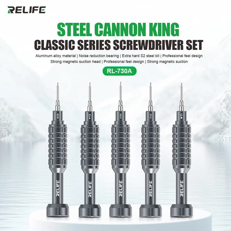 מברג RELIFE RL-730A Steel Cannon King