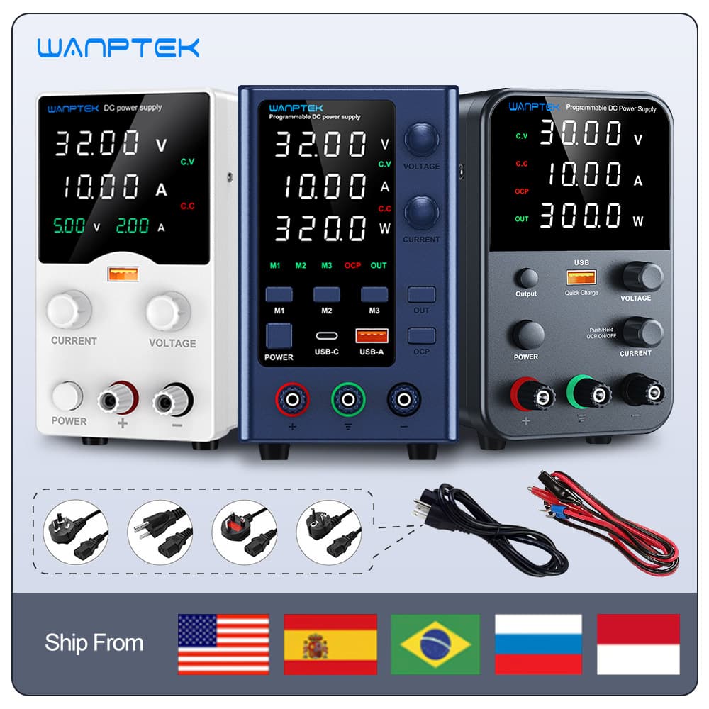 Wanptek DC Lab Power Supply 30V 60V 120V