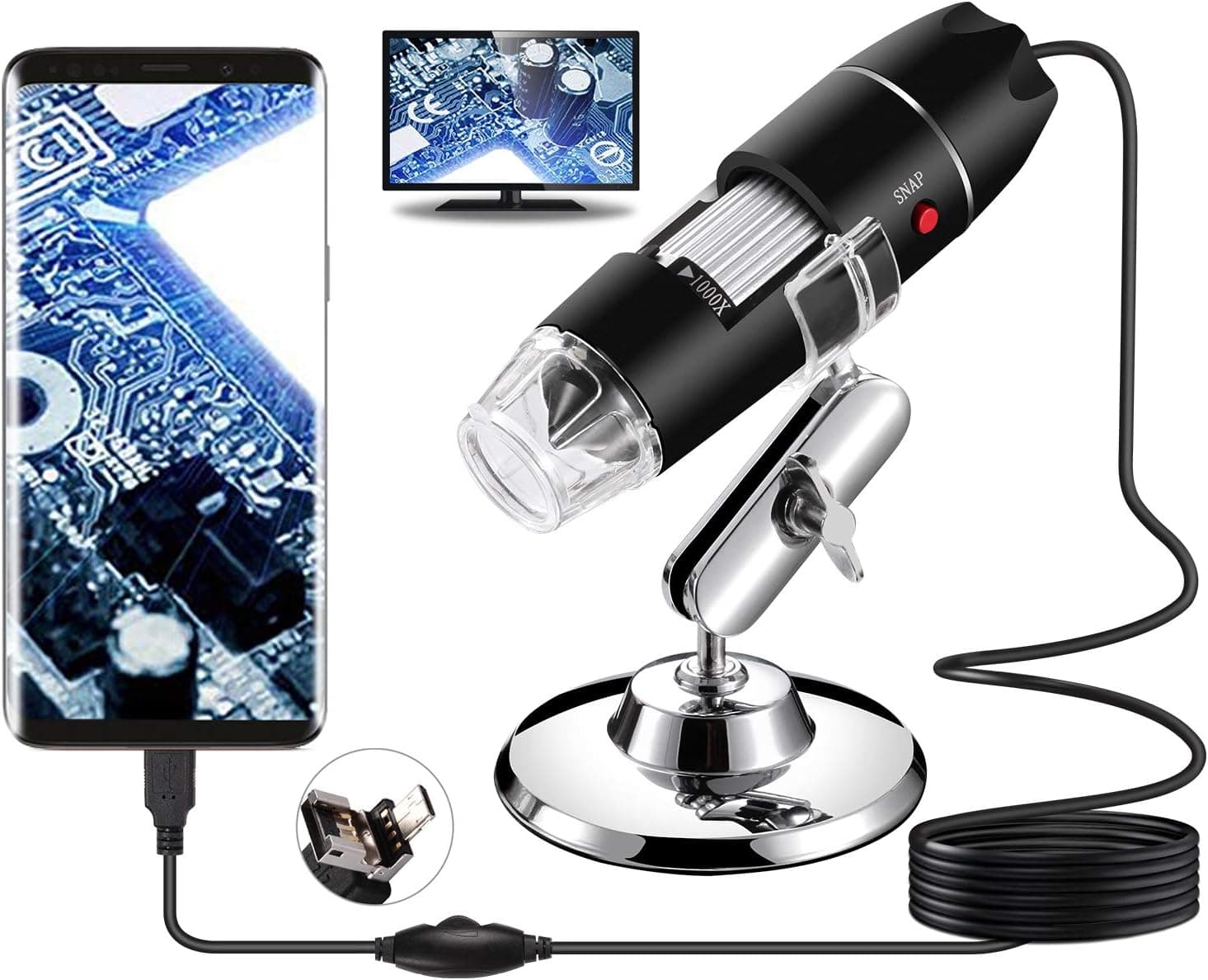 Bysameyee USB Microscope