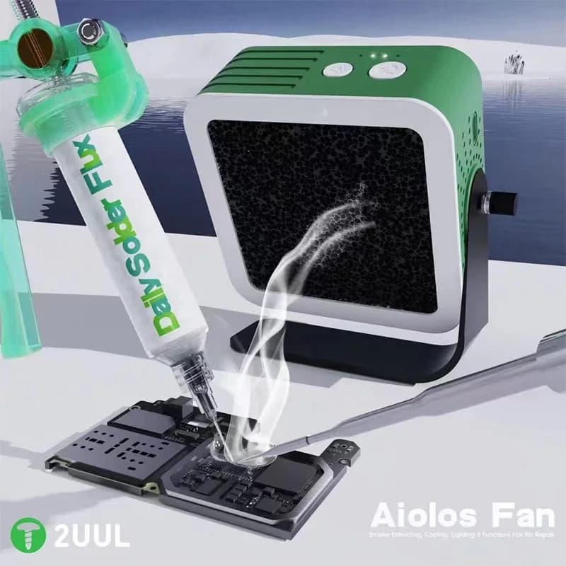 מאוורר לחילוץ עשן 2UUL Aiolos עם תאורה